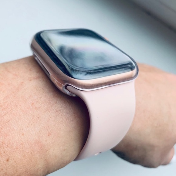 NEW Clear Apple Watch Protective Bumper Case Cover - Picture 4 of 8